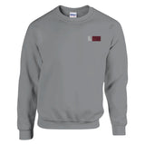Sweat-shirt drapeau du qatar en broderie - pixelformaflag