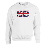 Sweat-shirt drapeau du royaume-uni - pixelforma