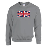 Sweat-shirt drapeau du royaume-uni - pixelforma