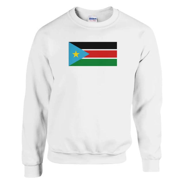 Sweat-shirt Drapeau du Soudan du Sud - Pixelforma 