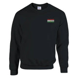 Sweat-shirt drapeau du tadjikistan en broderie - pixelformaflag