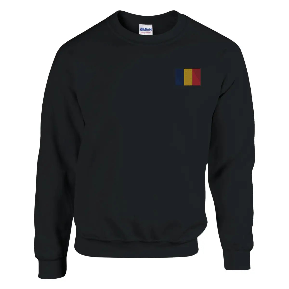 Sweat-shirt drapeau du tchad en broderie - pixelformaflag