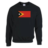 Sweat-shirt Drapeau du Timor oriental - Pixelforma 