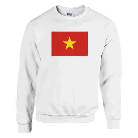 Sweat-shirt Drapeau du Viêt Nam - Pixelforma 