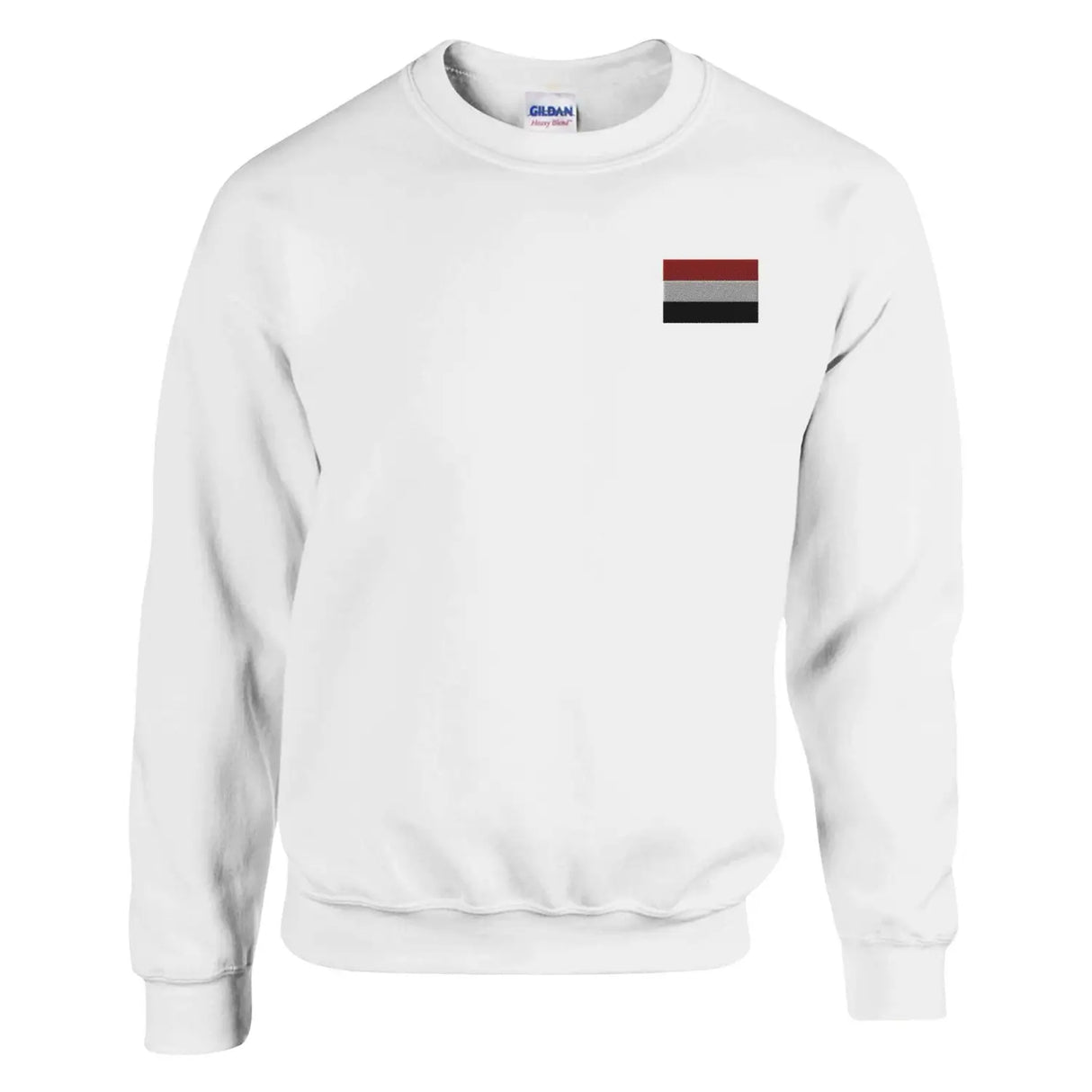 Sweat-shirt drapeau du yémen en broderie - pixelformaflag