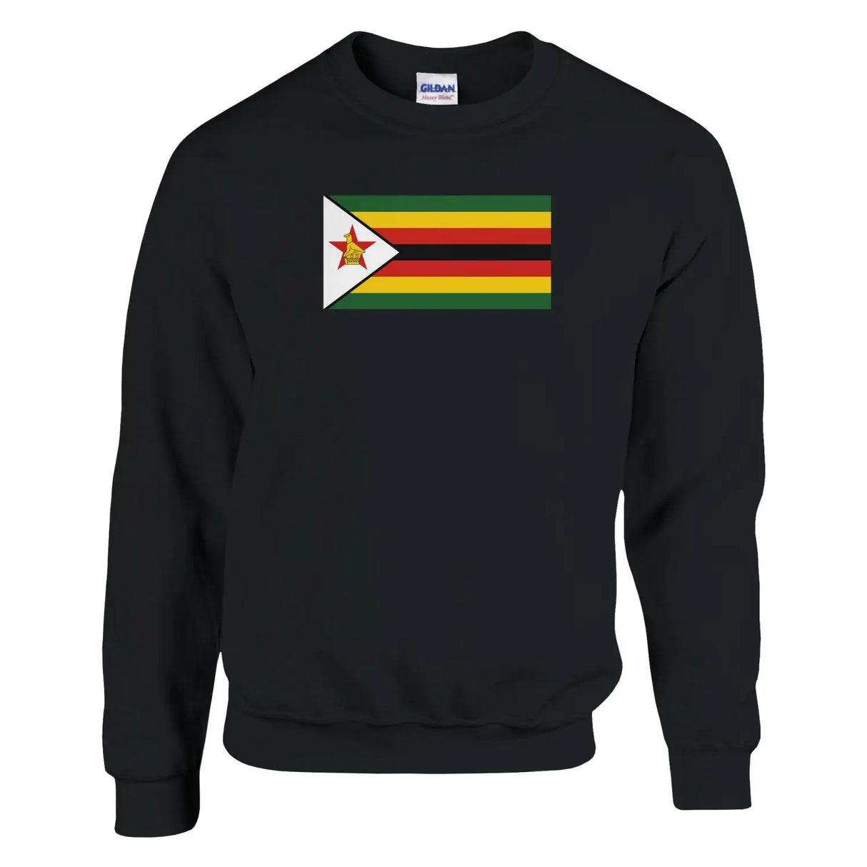 Sweat-shirt drapeau du zimbabwe - pixelformaflag