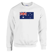 Sweat-shirt drapeau l’île heard-et-macdonald coton brodé