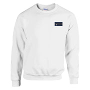 Sweat-shirt drapeau nauru broderie couleur coton mélangé