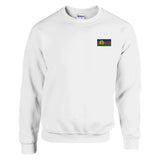 Sweat-shirt drapeaux de la nouvelle-calédonie en broderie - pixelformaflag