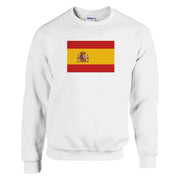 Sweat-shirt espagne coton mélangé couleurs broderie douce