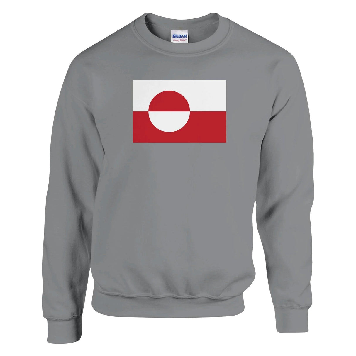 Sweat-shirt groenland coton mélangé broderie confortable