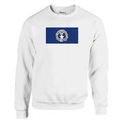 Sweat-shirt îles mariannes du nord coton brodé confortable