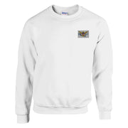 Sweat-shirt îles vierges broderie couleur coton mélangé