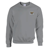 Sweat-shirt îles vierges broderie couleur coton mélangé