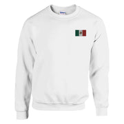 Sweat-shirt mexique broderie couleur coton mélangé doux