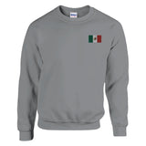 Sweat-shirt mexique broderie couleur coton mélangé doux