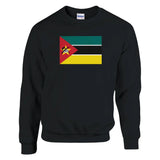 Sweat-shirt mozambique coton mélangé brodé doux confortable
