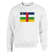 Sweat-shirt république centrafricaine coton mélangé brodé