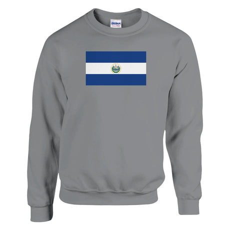 Sweat-shirt salvador brodé mélange doux couleurs emblématiques