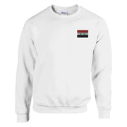 Sweat-shirt syrie broderie couleur coton mélangé doux