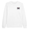 T-shirt à manches longues corée du sud broderie coton