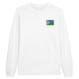 T-shirt à manches longues djibouti broderie coton doux
