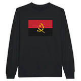 T-shirt à manches longues drapeau angola - pixelforma