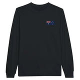 T-shirt à manches longues drapeau australie en broderie - pixelformaflag