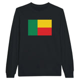 T-shirt à manches longues drapeau bénin - pixelforma
