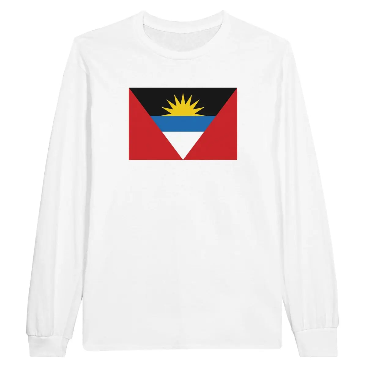 T-shirt à manches longues Drapeau d'Antigua-et-Barbuda - Pixelforma 