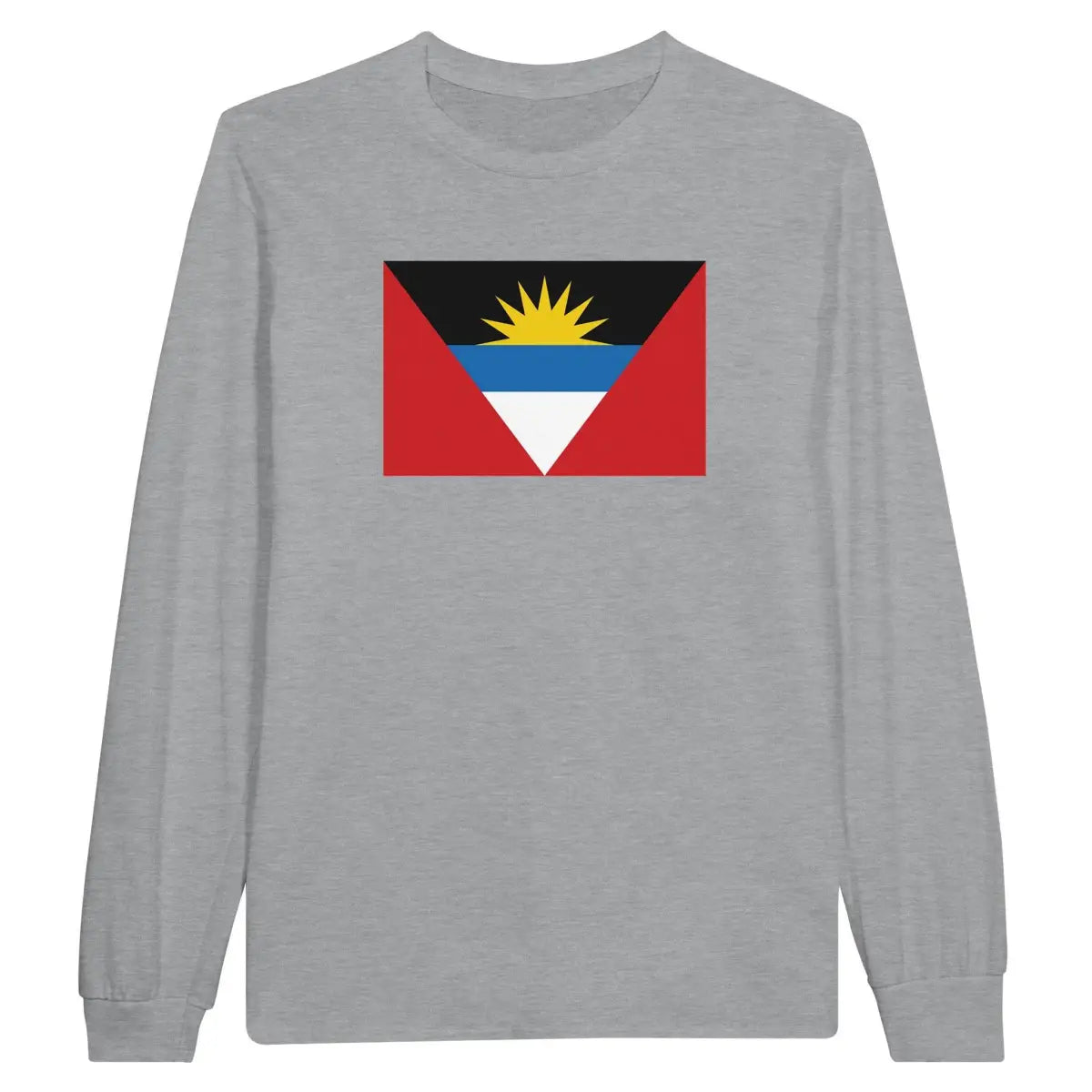 T-shirt à manches longues Drapeau d'Antigua-et-Barbuda - Pixelforma 