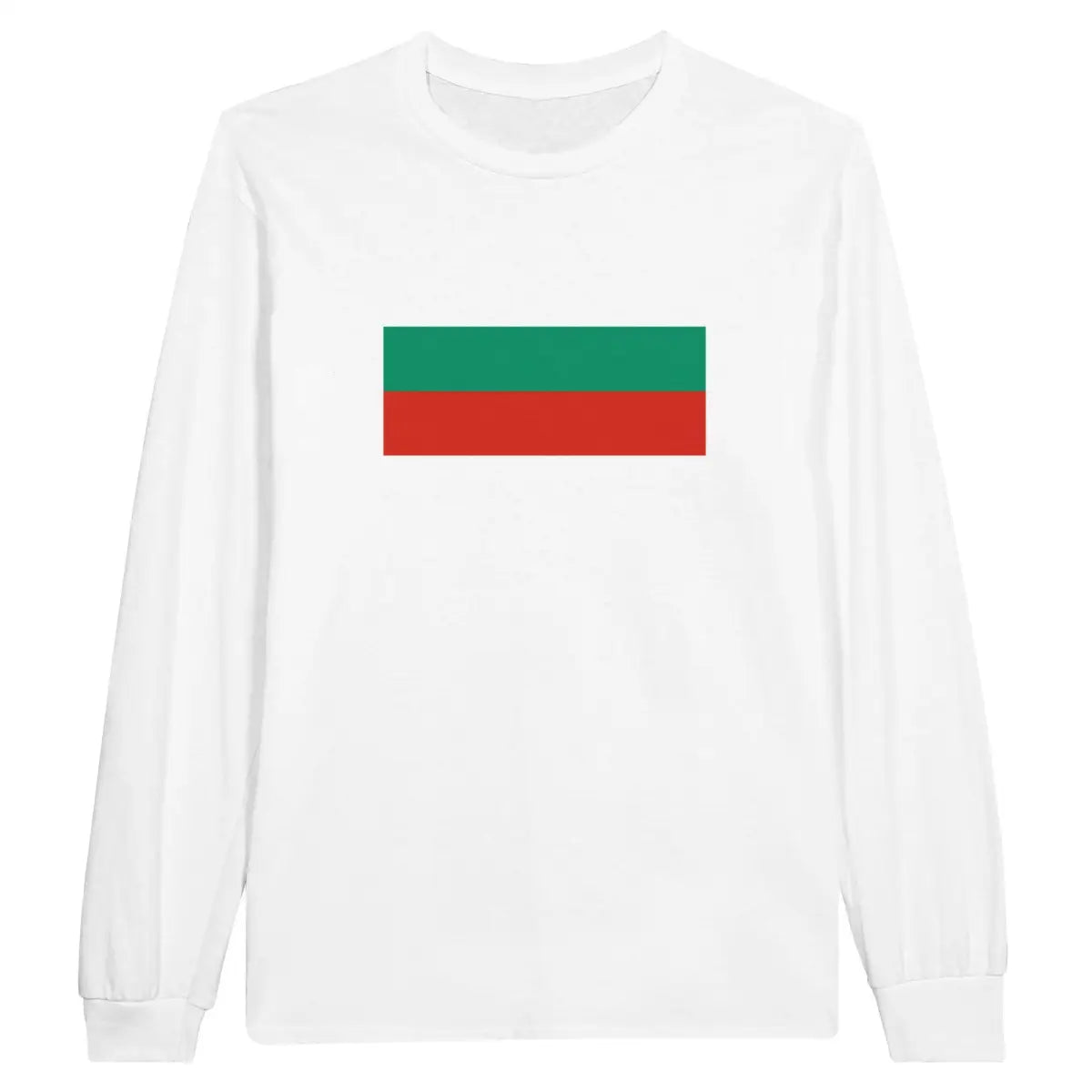 T-shirt à manches longues Drapeau de la Bulgarie - Pixelforma 