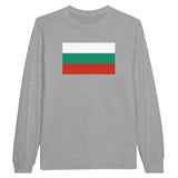 T-shirt à manches longues Drapeau de la Bulgarie - Pixelforma 