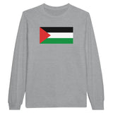 T-shirt à manches longues Drapeau de la Palestine - Pixelforma 