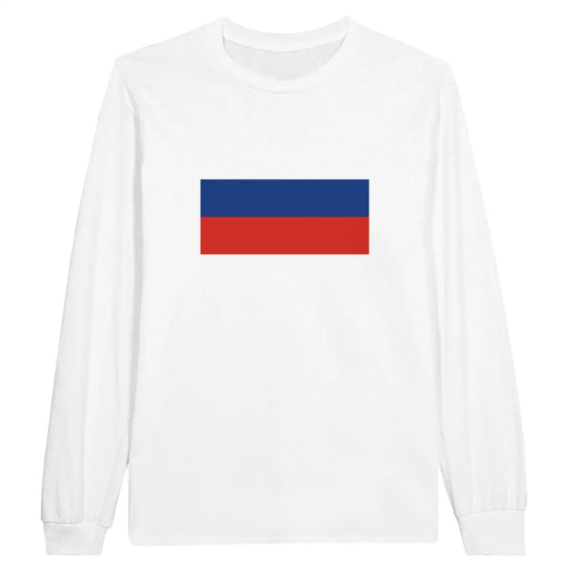 T-shirt à manches longues Drapeau de la Russie - Pixelforma 