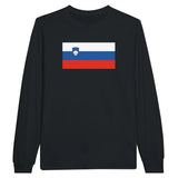 T-shirt à manches longues Drapeau de la Slovénie - Pixelforma 