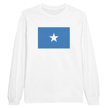 T-shirt à manches longues Drapeau de la Somalie - Pixelforma 