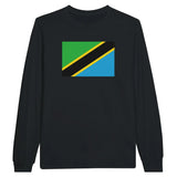 T-shirt à manches longues Drapeau de la Tanzanie - Pixelforma 