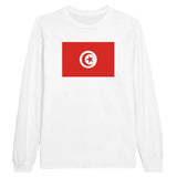 T-shirt à manches longues Drapeau de la Tunisie - Pixelforma 