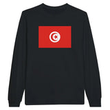 T-shirt à manches longues Drapeau de la Tunisie - Pixelforma 