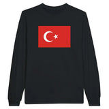 T-shirt à manches longues Drapeau de la Turquie - Pixelforma 