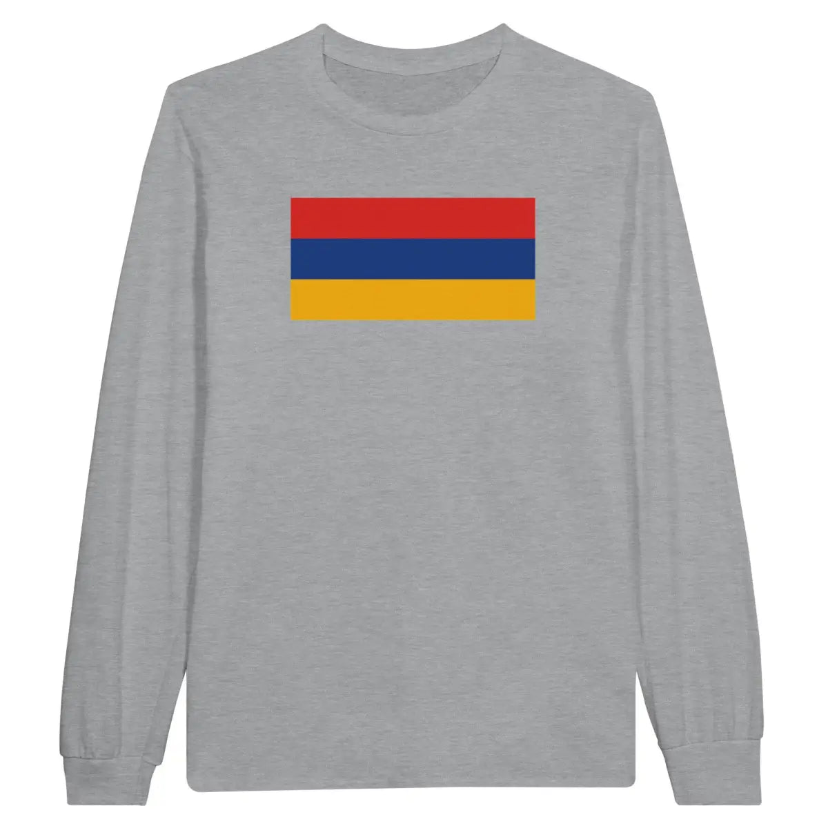 T-shirt à manches longues Drapeau de l'Arménie - Pixelforma 