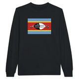 T-shirt à manches longues Drapeau de l'Eswatini - Pixelforma 