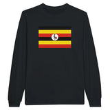 T-shirt à manches longues Drapeau de l'Ouganda - Pixelforma 