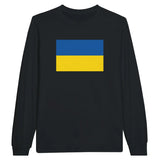 T-shirt à manches longues Drapeau de l'Ukraine - Pixelforma 