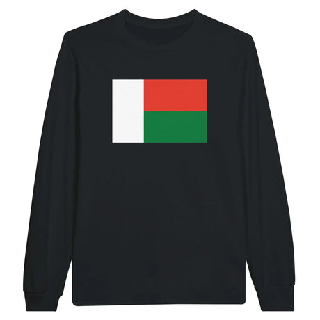 T-shirt à manches longues Drapeau de Madagascar - Pixelforma 