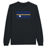 T-shirt à manches longues Drapeau de Nauru - Pixelforma 