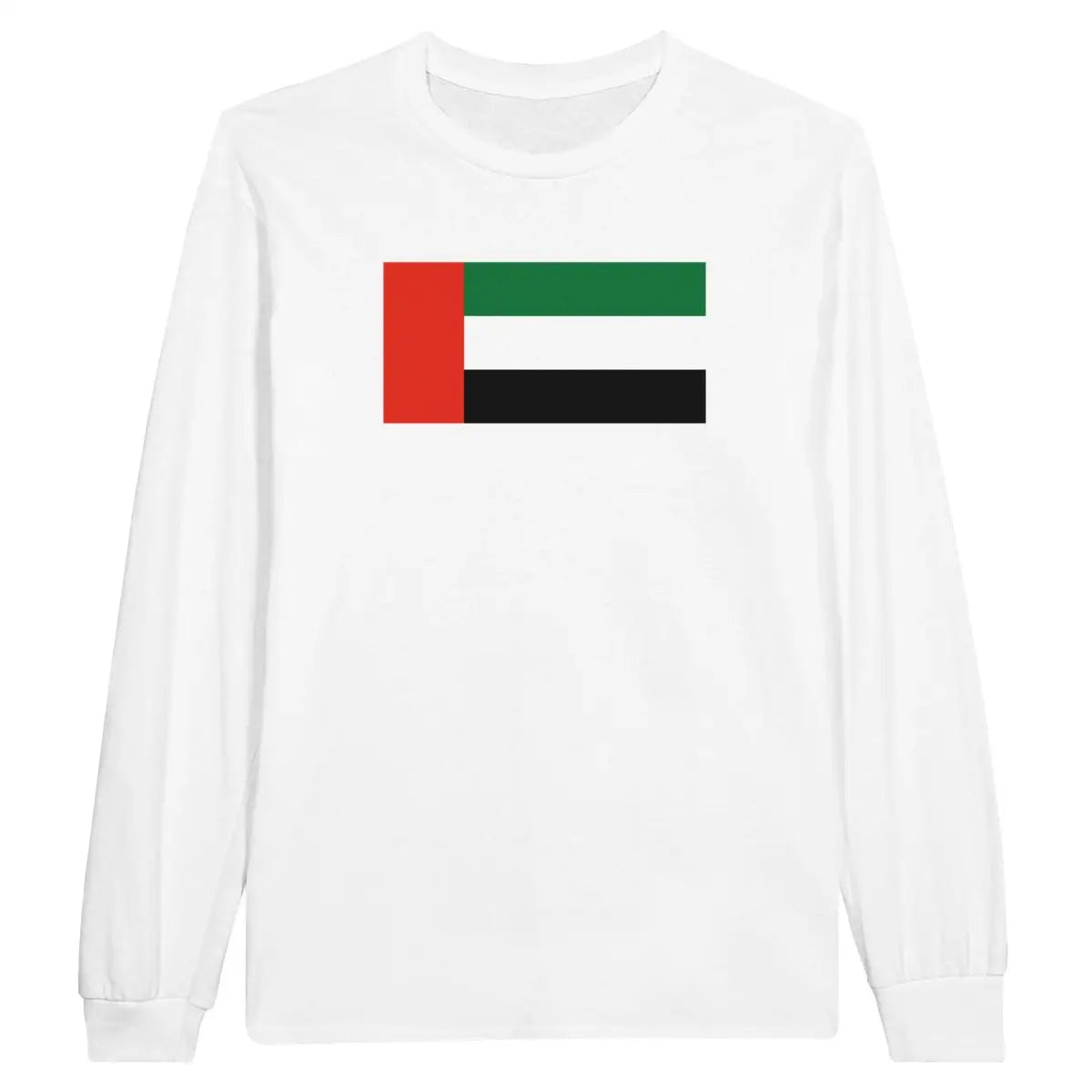 T-shirt à manches longues Drapeau des Émirats arabes unis - Pixelforma 