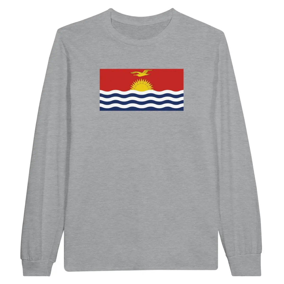 T-shirt à manches longues Drapeau des Kiribati - Pixelforma 