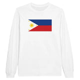 T-shirt à manches longues Drapeau des Philippines - Pixelforma 